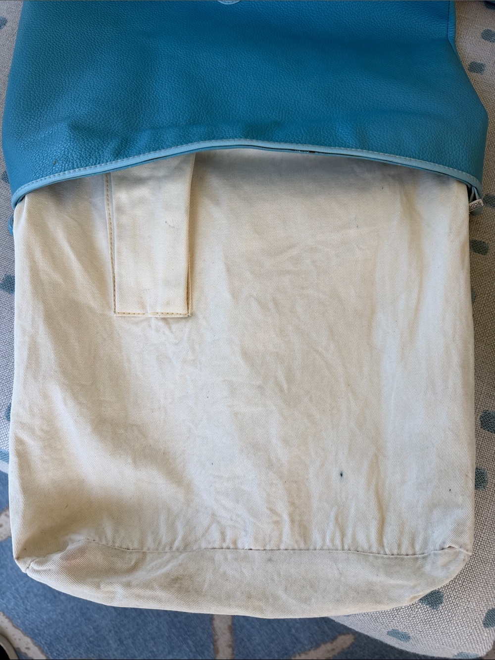 Tod’s Miky Y2K cerulean blue leather hobo bag w/dustbag, great vintage condition - Picture 12 of 16